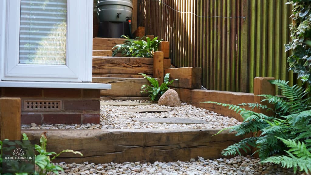 Small professionally designed garden in Chesham Bois near Amersham