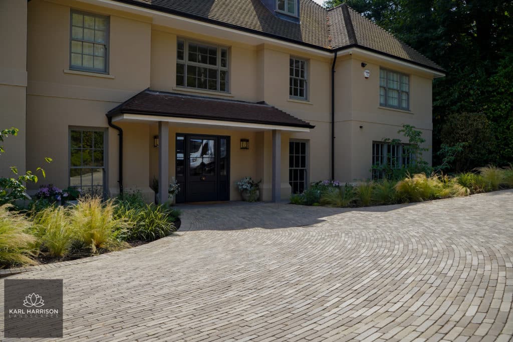 Large garden design and professional landscaping in Seer Green Buckinghamshire