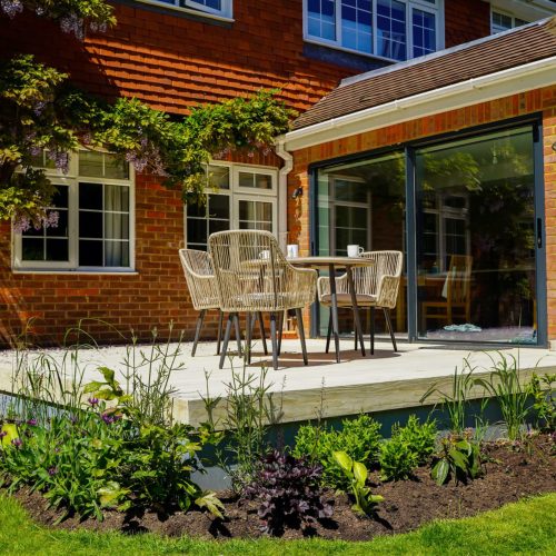 accoya decking and planting garden design and landscaping